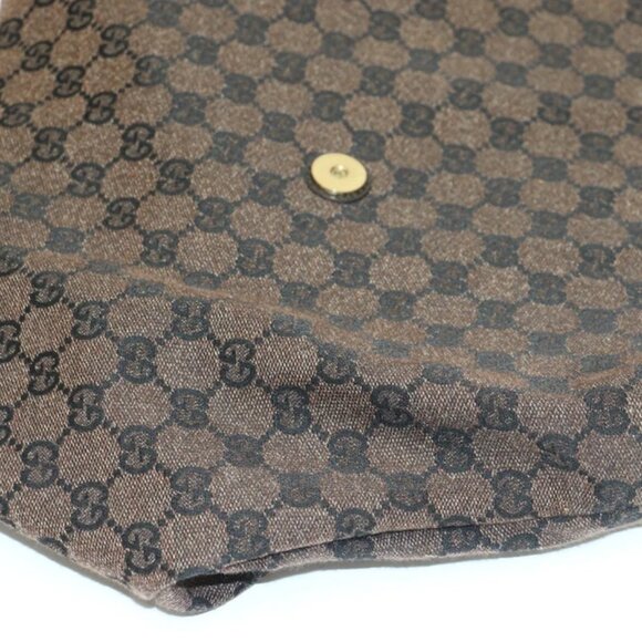 Gucci GG Monogram Canvas Jacquard Messenger Bag 272350 - Dark Brown - Picture 7 of 16